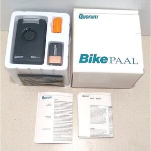 Quorum Paal Personal Security Attack Alarm - New 9 Volt Battery Needed - **READ